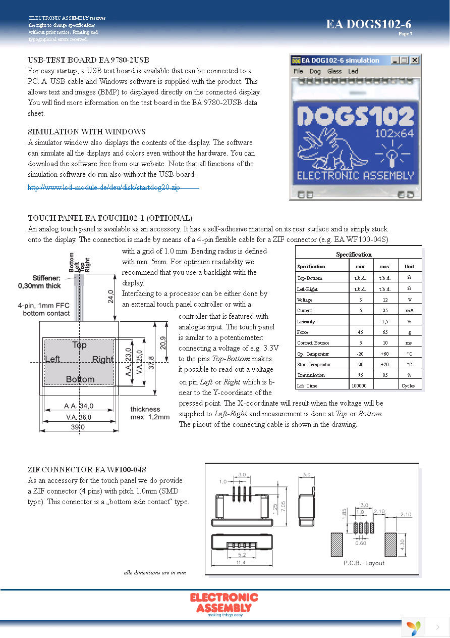 EA LED39X41-W Page 7